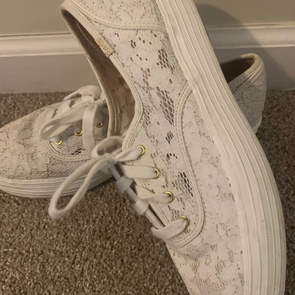 Keds Triple Kick Lace Crochet Sneaker
